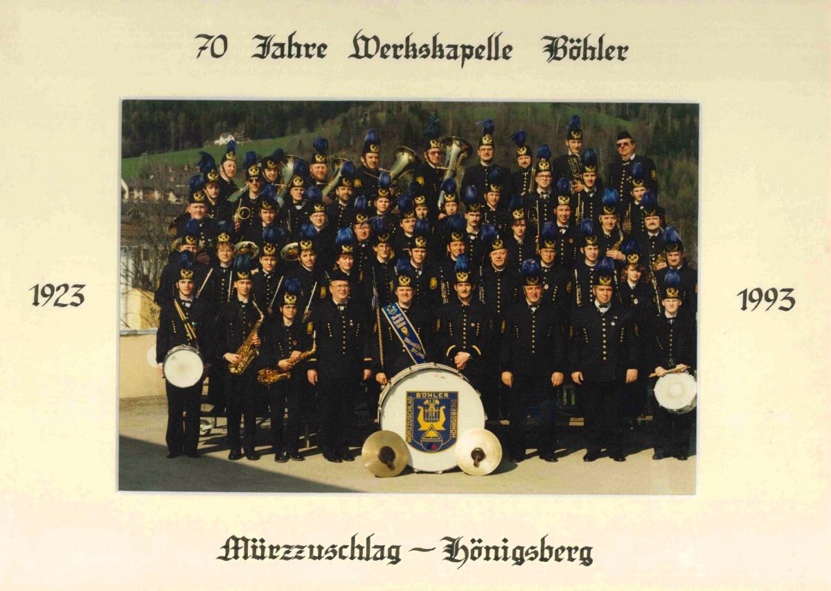  Werkskapelle Böhler Mürzzuschlag-Hönigsberg (1993)